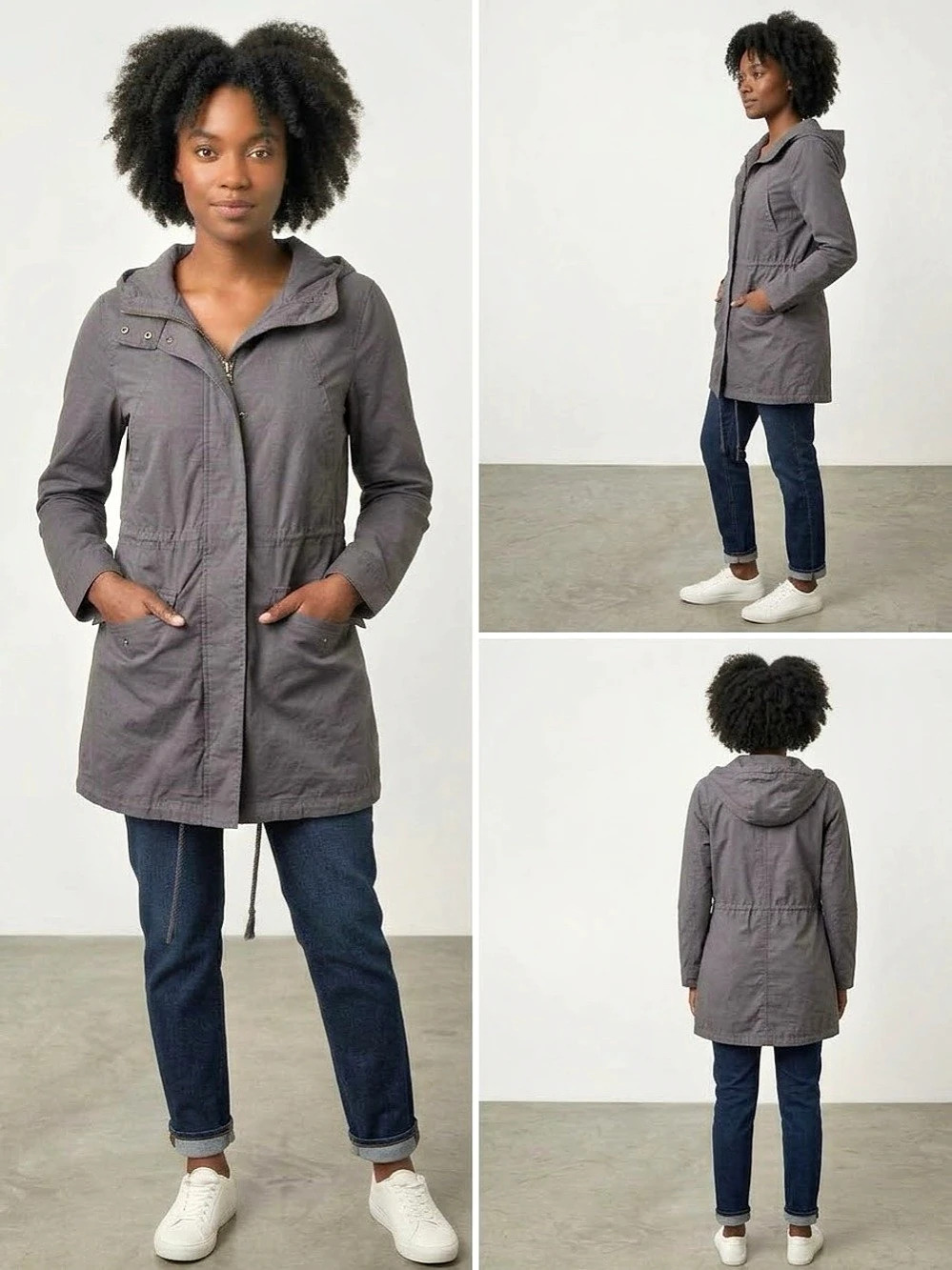 Rue21 Utility Anorak Parka Jacket